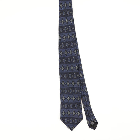Front of Vintage 1990's Tundra Geometric Patterned Tie