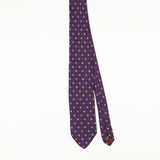 Front of Vintage 1990's Bachrach Geometric Patterned Tie
