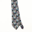 Front Front Detail of Vintage 1990's Jerry Garcia Clockworks Geometric Patterned Tie