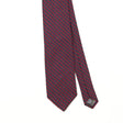 Front Front Detail of Vintage 1990's Gianfranco Ferré Geometric Patterned Tie