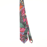 Front of Vintage 1990's Abstract Patterned Tie