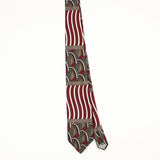 Front Front of Vintage 1990's Ketch Abstract Patterned Tie