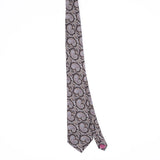 Front Front of Vintage 1990's Paisley Patterned Tie