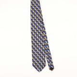 Front of Vintage 1990's Geometric Patterned Tie