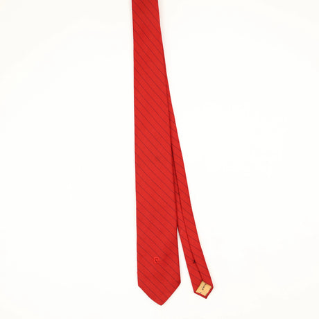 Front Front of Vintage 1980's Pierre Cardin Striped Patterned Tie