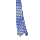 Front Front of Vintage Jos. A. Bank Diamonds Geometric Patterned Tie