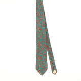 Front of Vintage 1990's Paisley Patterned Tie