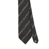 Front Detail of Vintage 1990's Floral Patterned Tie