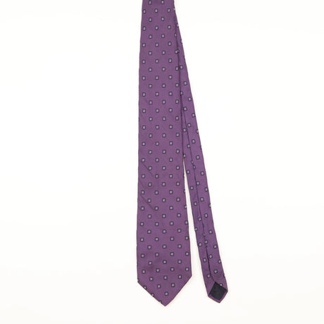 Front of Vintage 1990's Brooks Brothers Geometric Patterned Tie