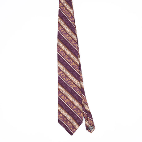 Front Front of Vintage Stafford Striped Patterned Tie