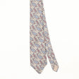 Front Front Detail of Vintage 1990's Christian Dior Paisley Patterned Tie