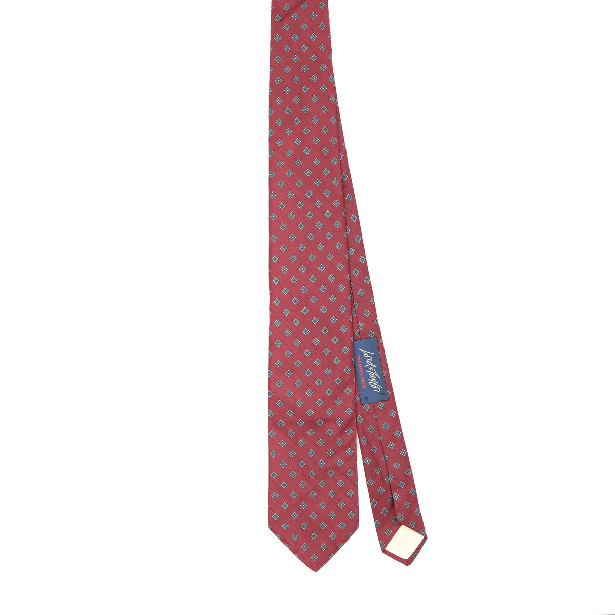 Front Front of Vintage 1990's Liberty of London Geometric Patterned Tie