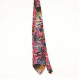 Front Front of Vintage 1990's Tom James Abstract Patterned Tie