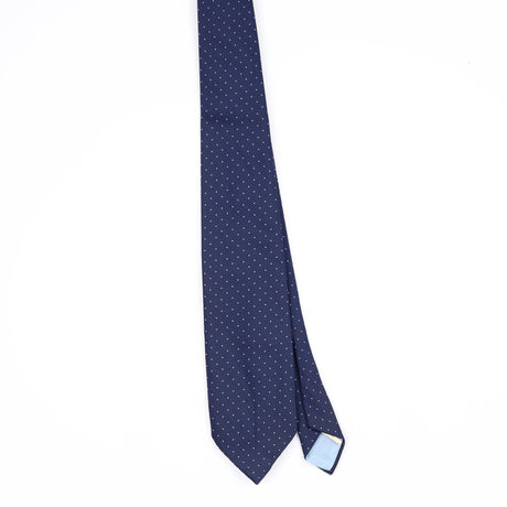 Front Front of Vintage 1980's Polka Dot Patterned Tie