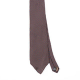 Front Front Detail of Vintage 1990's John Henry Geometric Patterned Tie