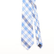 Front Detail of Vintage Nautica Check Patterned Tie