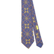 Front Detail of Vintage 1990's Hermès Geometric Patterned Tie