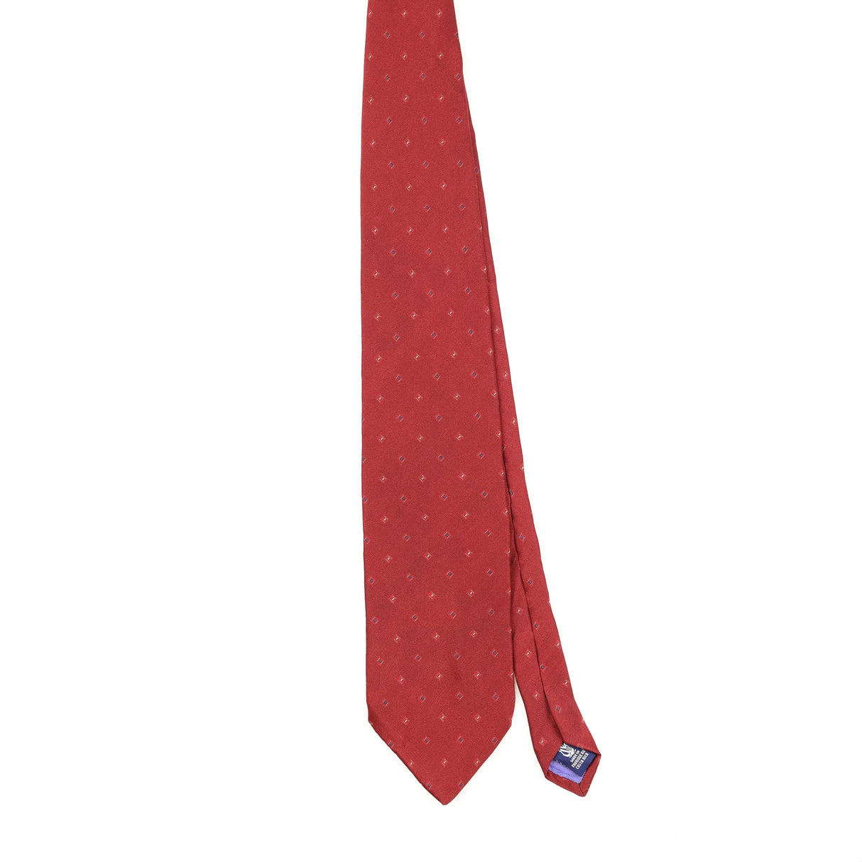 Front Front of Vintage Nautica Geometric Patterned Tie