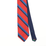 Front Detail of Vintage 1990's Tommy Hilfiger Striped Patterned Tie