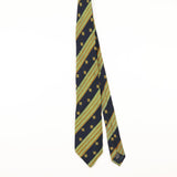 Front of Vintage 1990's Giorgio Armani Striped Patterned Tie