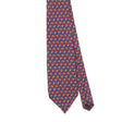 Front Front Detail of Vintage 1990's Louis Feraud Paris Geometric Patterned Tie