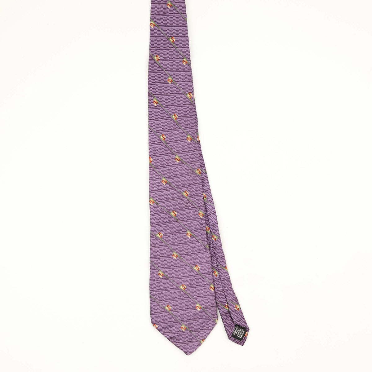 Front Front of Vintage Stafford Geometric Patterned Tie