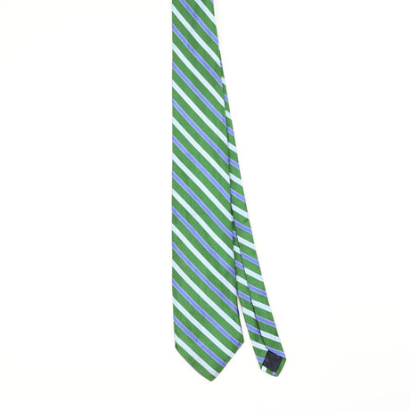 Front Front of Vintage 1990's Brooks Brothers BNWT Striped Patterned Tie
