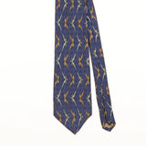 Front Detail of Vintage 1990's Geometric Patterned Tie