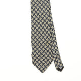 Front Front Detail of Vintage 1990's Haggar Geometric Patterned Tie