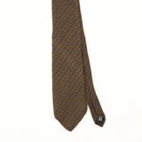 Front Front Detail of Vintage 1990's Geometric Patterned Tie