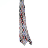 Front Front of Vintage 1990's Geometric Patterned Tie