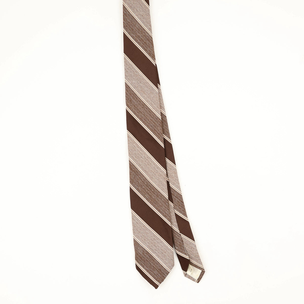 Front Front of Vintage 1990's Striped Patterned Tie