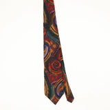 Front Front of Vintage 1990's John Henry Abstract Patterned Tie