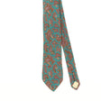 Front Detail of Vintage 1990's Paisley Patterned Tie