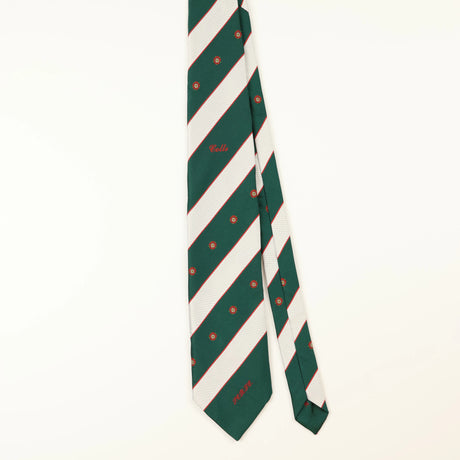 Front of Vintage Colls Striped Patterned Tie