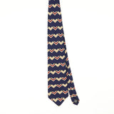 Front of Vintage Alexander Julian Geometric Patterned Tie