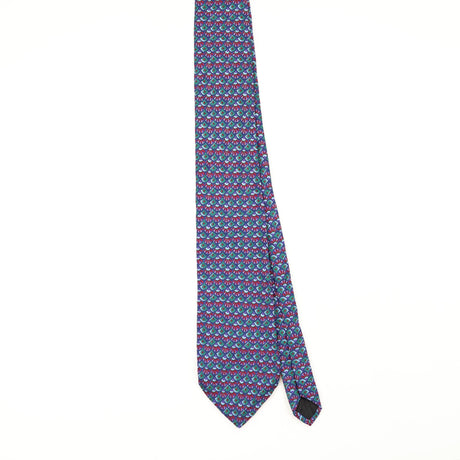 Front Front of Vintage 1990's Harvé Benard Geometric Patterned Tie