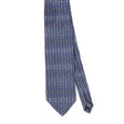 Front Front Detail of Vintage 1990's Check Patterned Tie