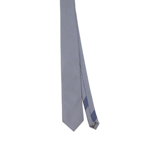 Front of Vintage 1990's Ermenegildo Zegna Striped Patterned Tie