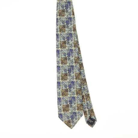 Front of Vintage 1990's Jhane Barnes Geometric Patterned Tie