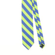 Front Detail of Vintage 2000's J.Crew Striped Patterned Tie