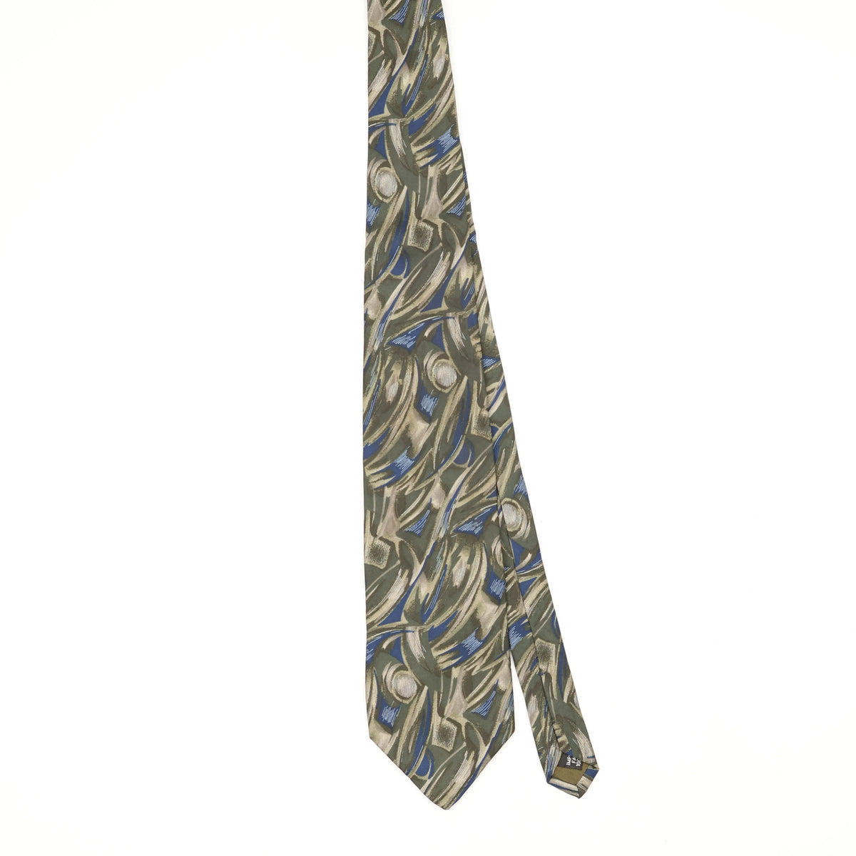 Front Front of Vintage 1990's Abstract Patterned Tie