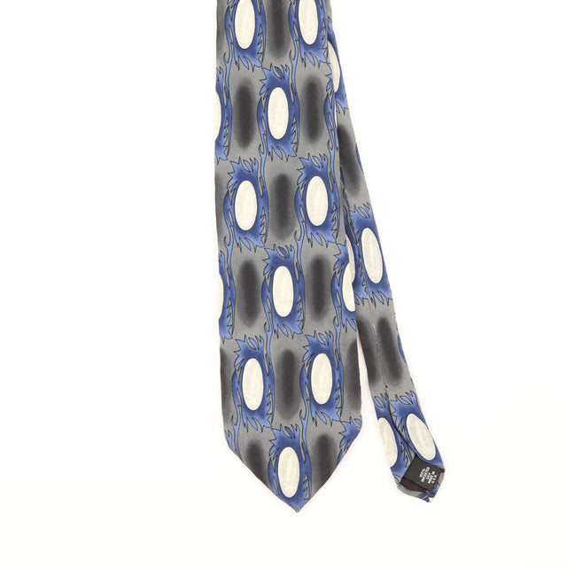 Front Detail of Vintage 1990's Grateful Dead Geometric Patterned Tie