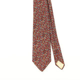 Front Detail of Vintage 1990's Paisley Patterned Tie