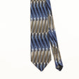 Front Detail of Vintage 1990's Murano Geometric Patterned Tie