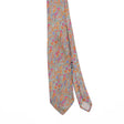 Front Front Detail of Vintage 1990's Floral Patterned Tie