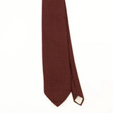 Front Front Detail of Vintage 1980's Geometric Patterned Tie