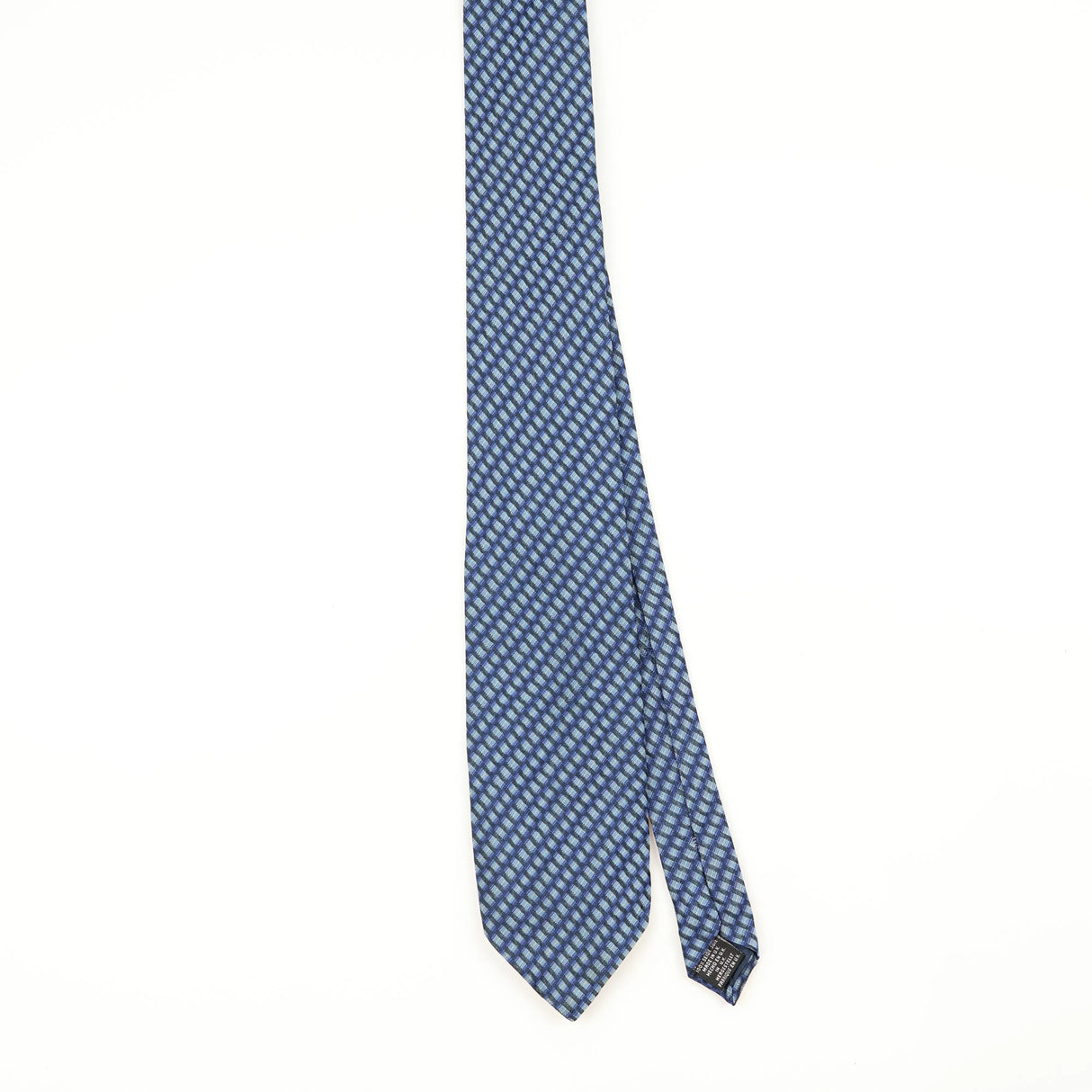 Front Front of Vintage 1990's Tie Rack Geometric Patterned Tie