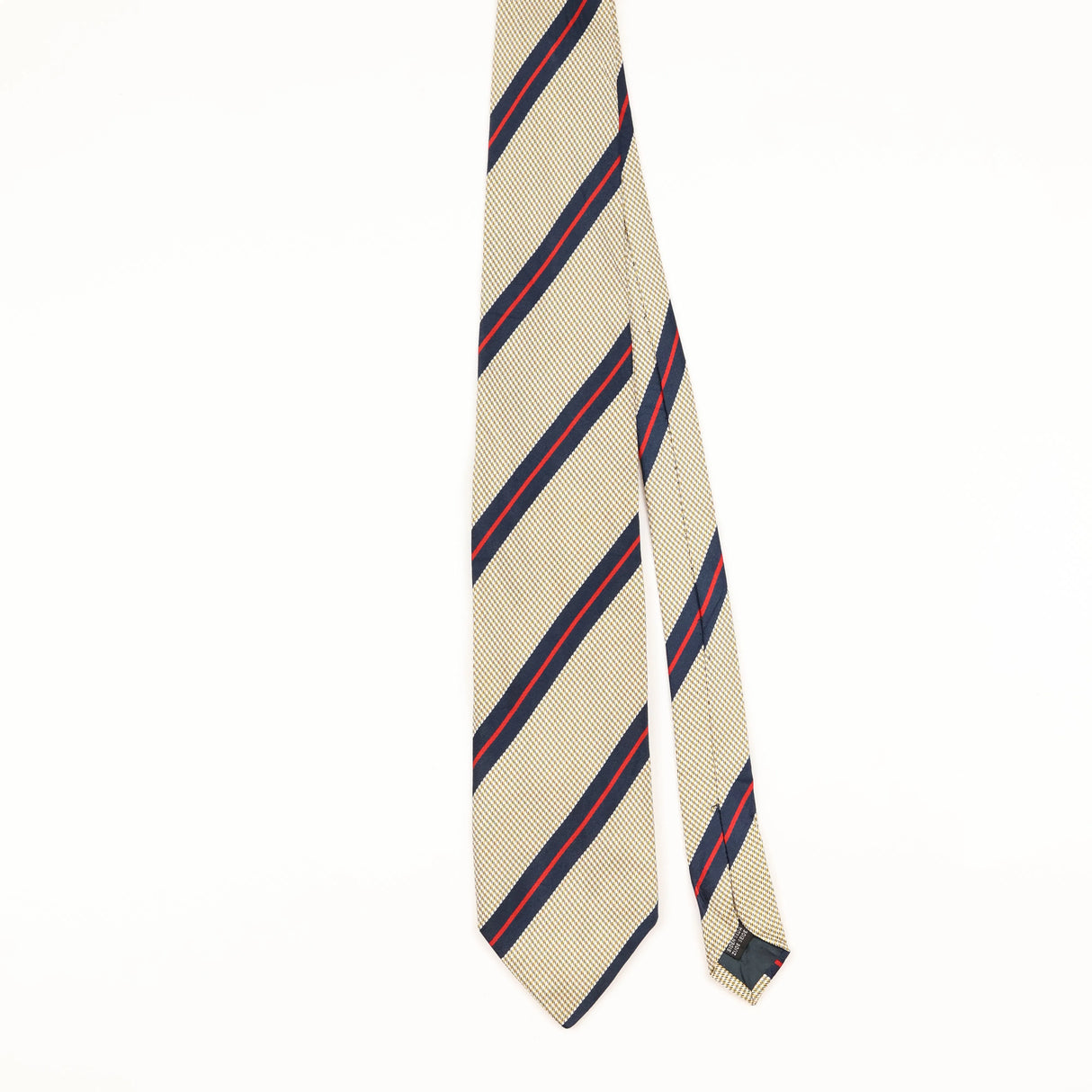 Front of Vintage 1990's Striped Patterned Tie