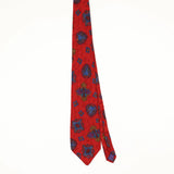 Front Front of Vintage 1990's Liberty of London Geometric Patterned Tie